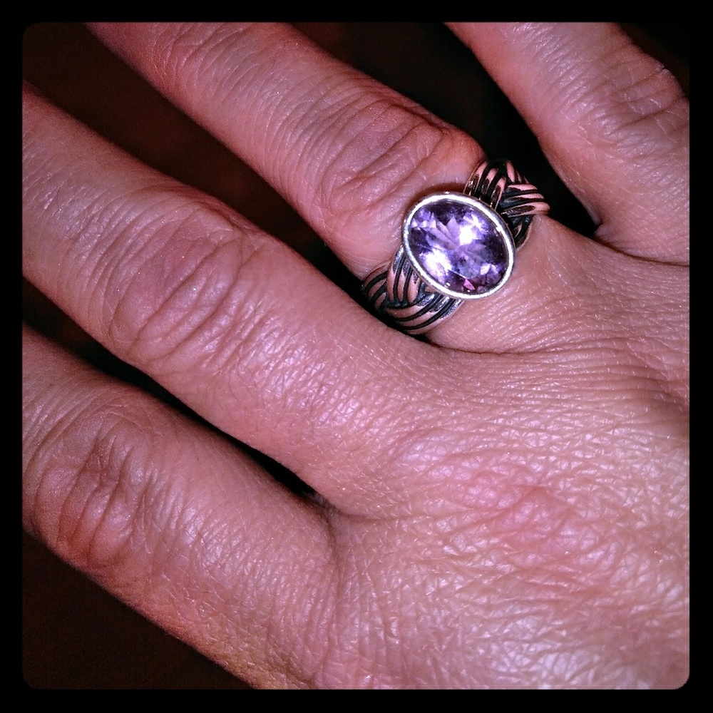 Pandora Amethyst Ring